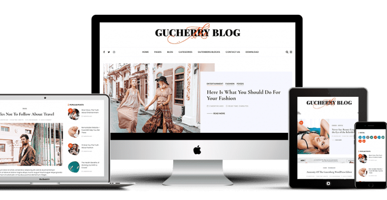 Gucherry Blog Teması